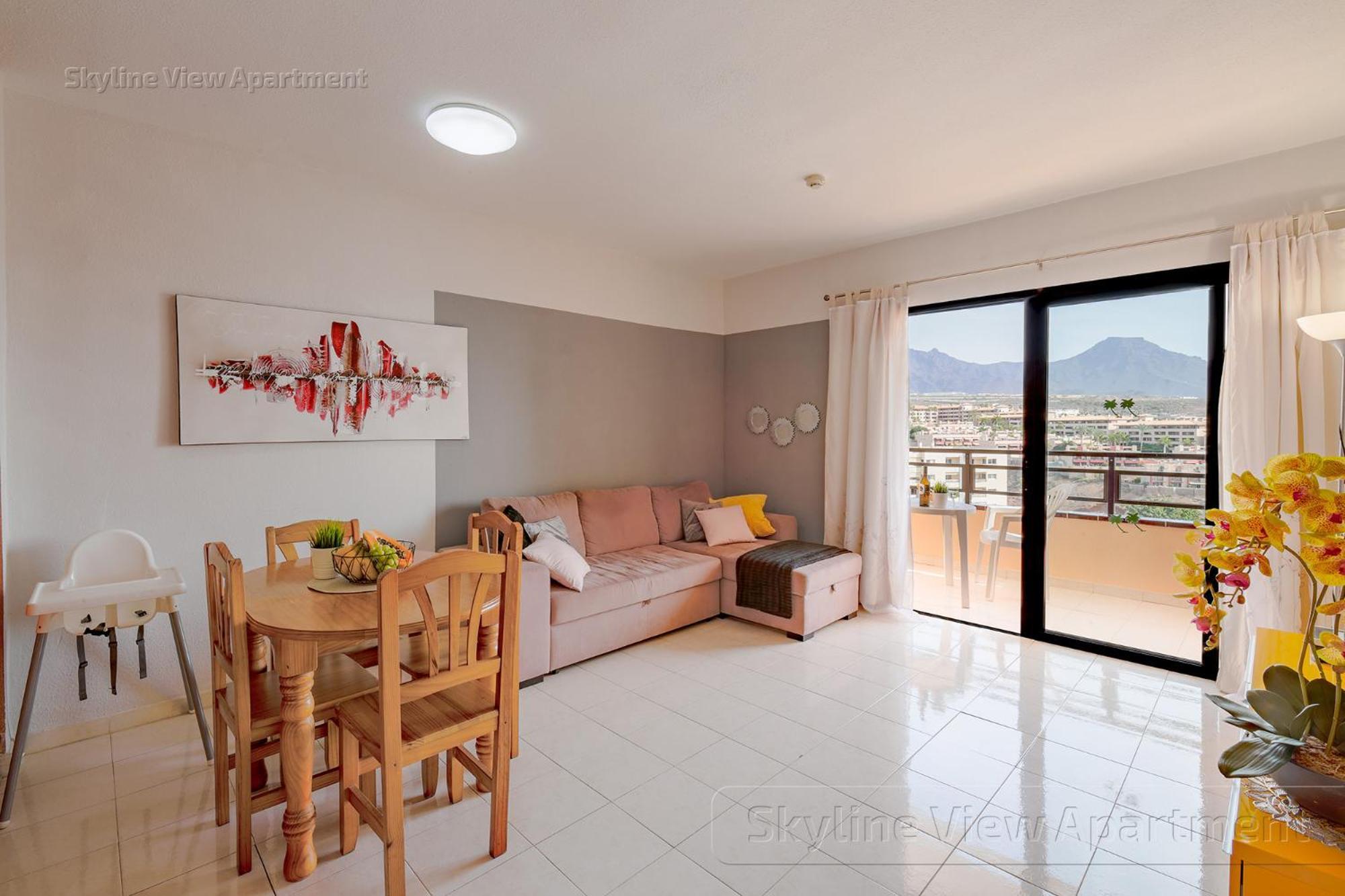 Skyline View Apartment - Free Private Parking Including & Guest Bonus Costa Adeje  Luaran gambar