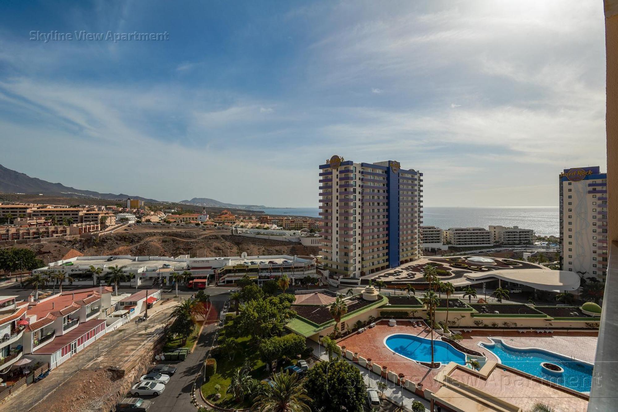 Skyline View Apartment - Free Private Parking Including & Guest Bonus Costa Adeje  Luaran gambar