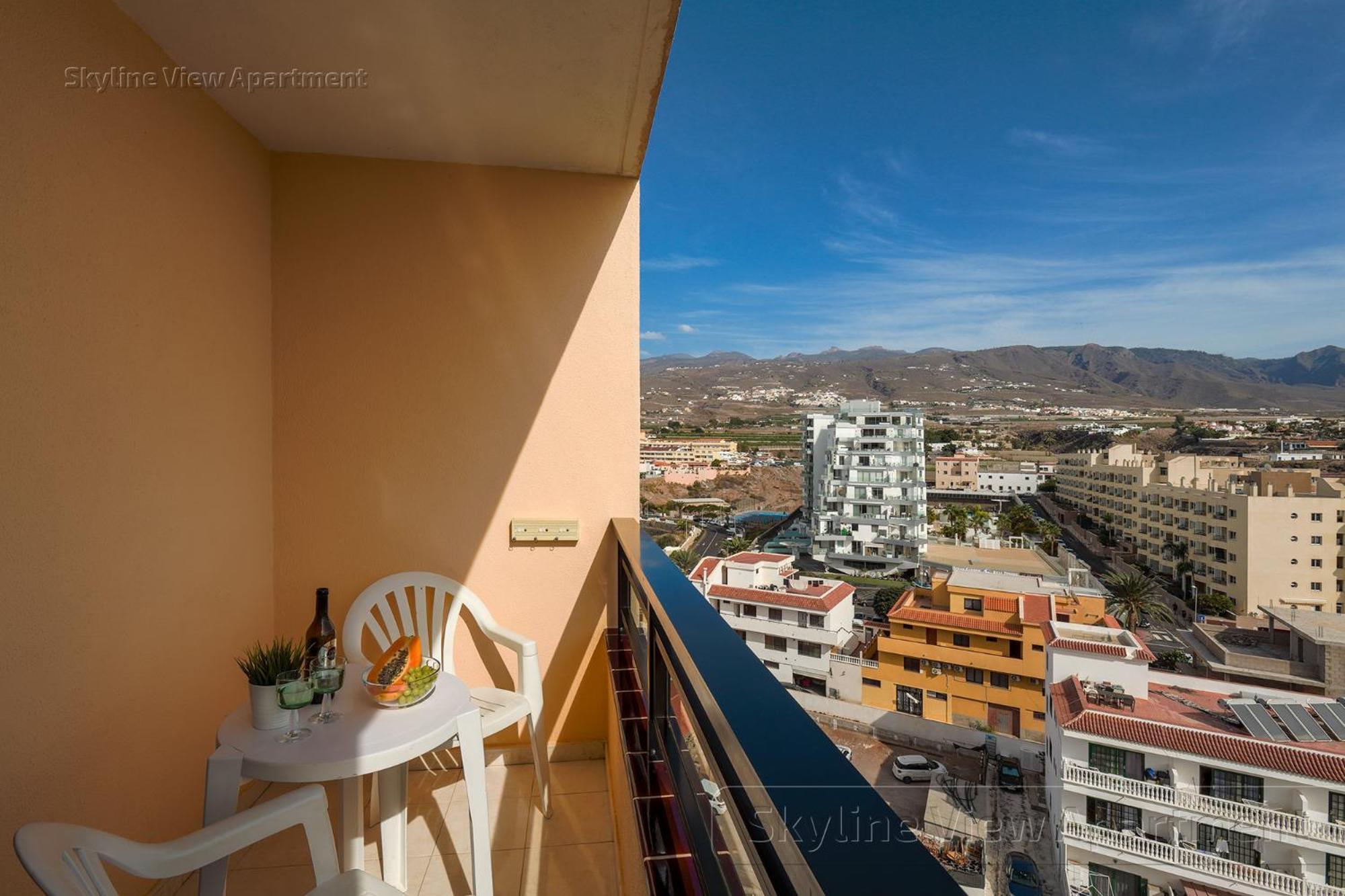 Skyline View Apartment - Free Private Parking Including & Guest Bonus Costa Adeje  Luaran gambar