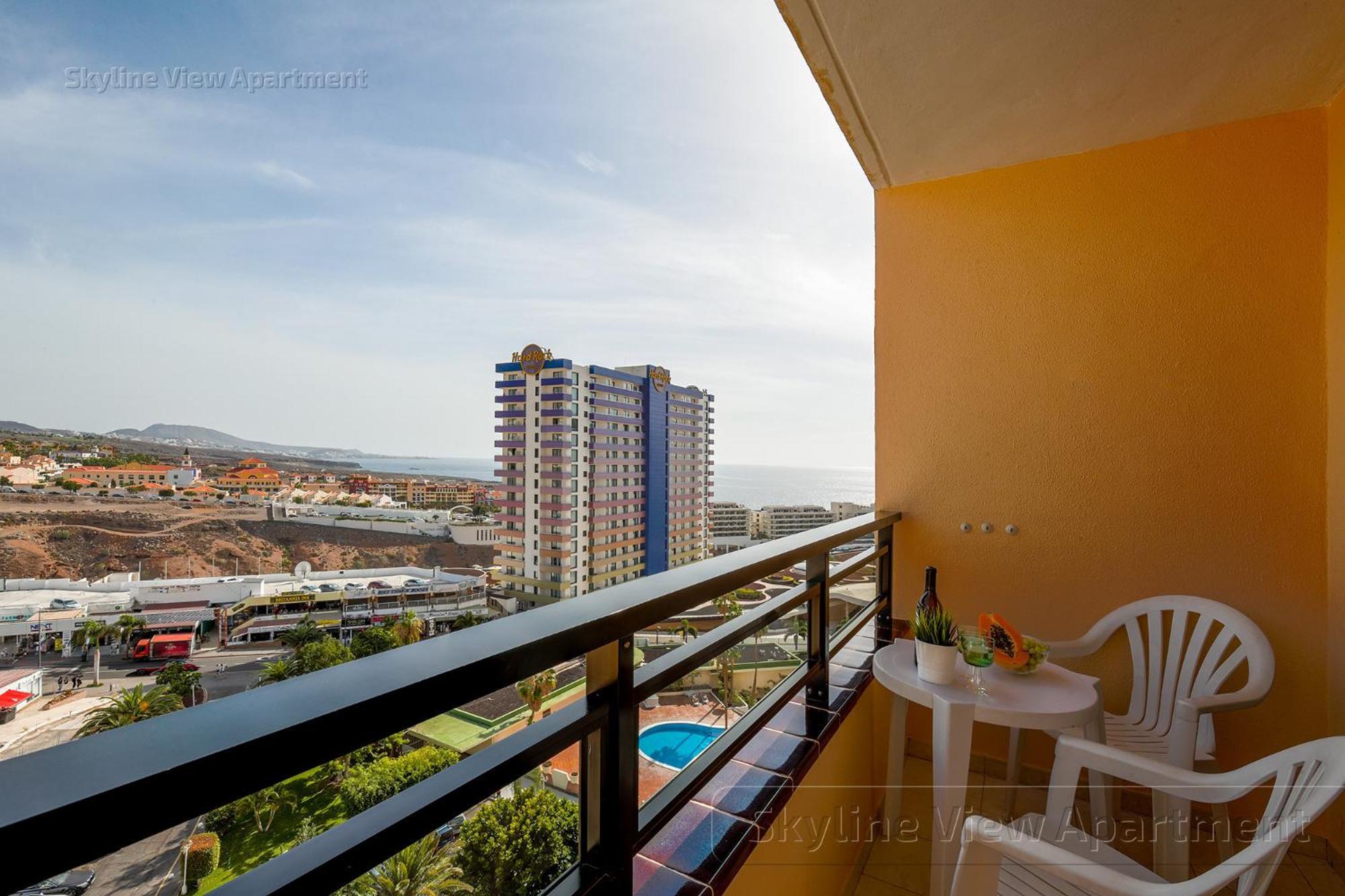 Skyline View Apartment - Free Private Parking Including & Guest Bonus Costa Adeje  Luaran gambar