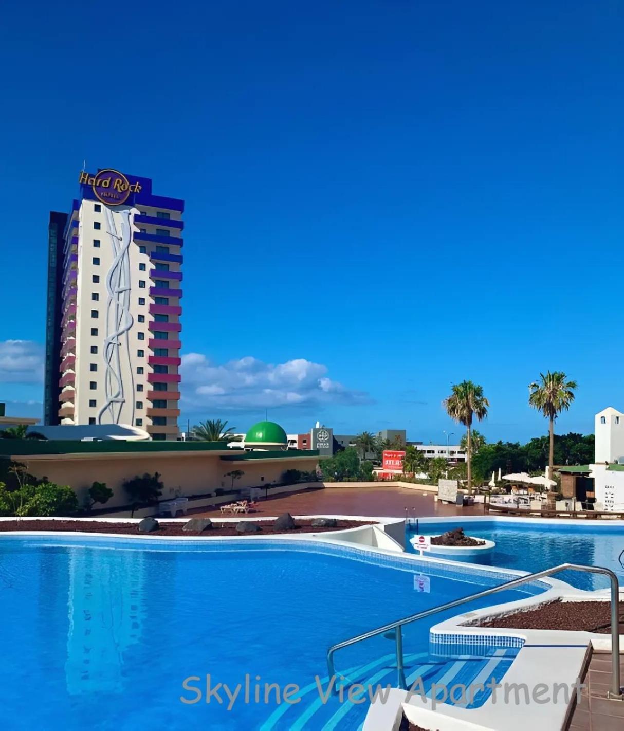 Skyline View Apartment - Free Private Parking Including & Guest Bonus Costa Adeje  Luaran gambar