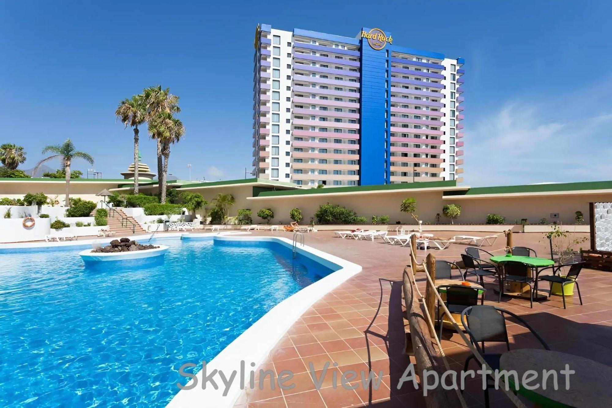 Skyline View Apartment - Free Private Parking Including & Guest Bonus Costa Adeje  Luaran gambar