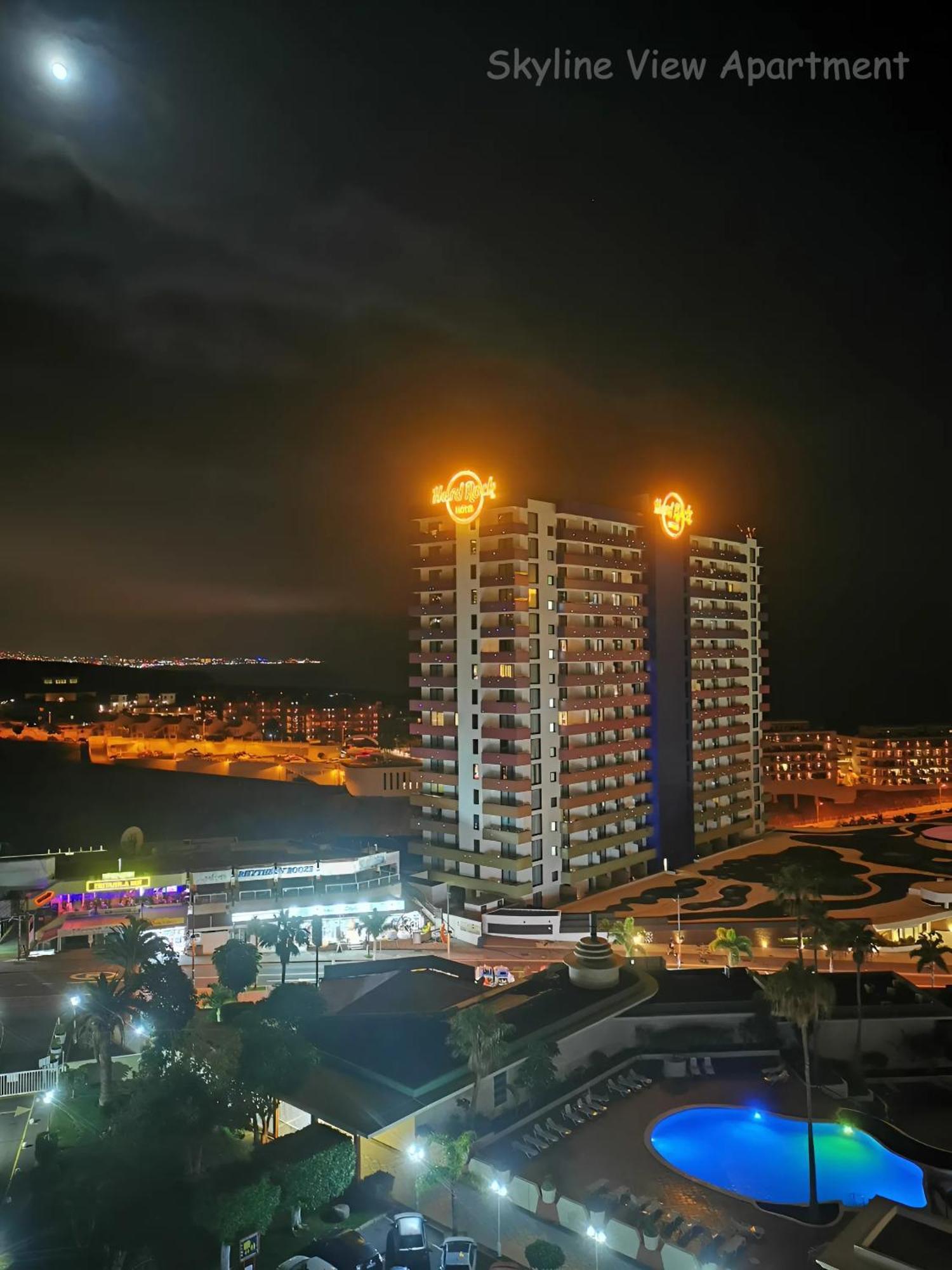 Skyline View Apartment - Free Private Parking Including & Guest Bonus Costa Adeje  Luaran gambar