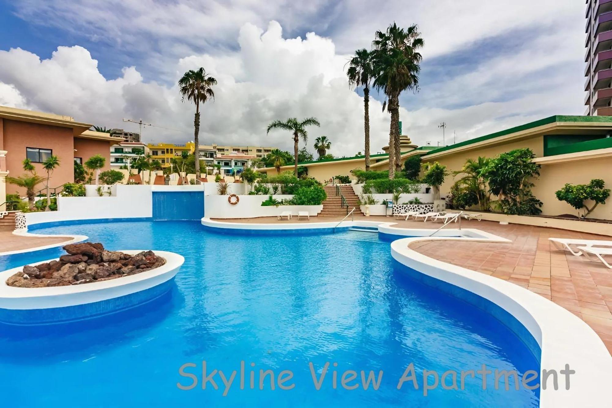 Skyline View Apartment - Free Private Parking Including & Guest Bonus Costa Adeje  Luaran gambar